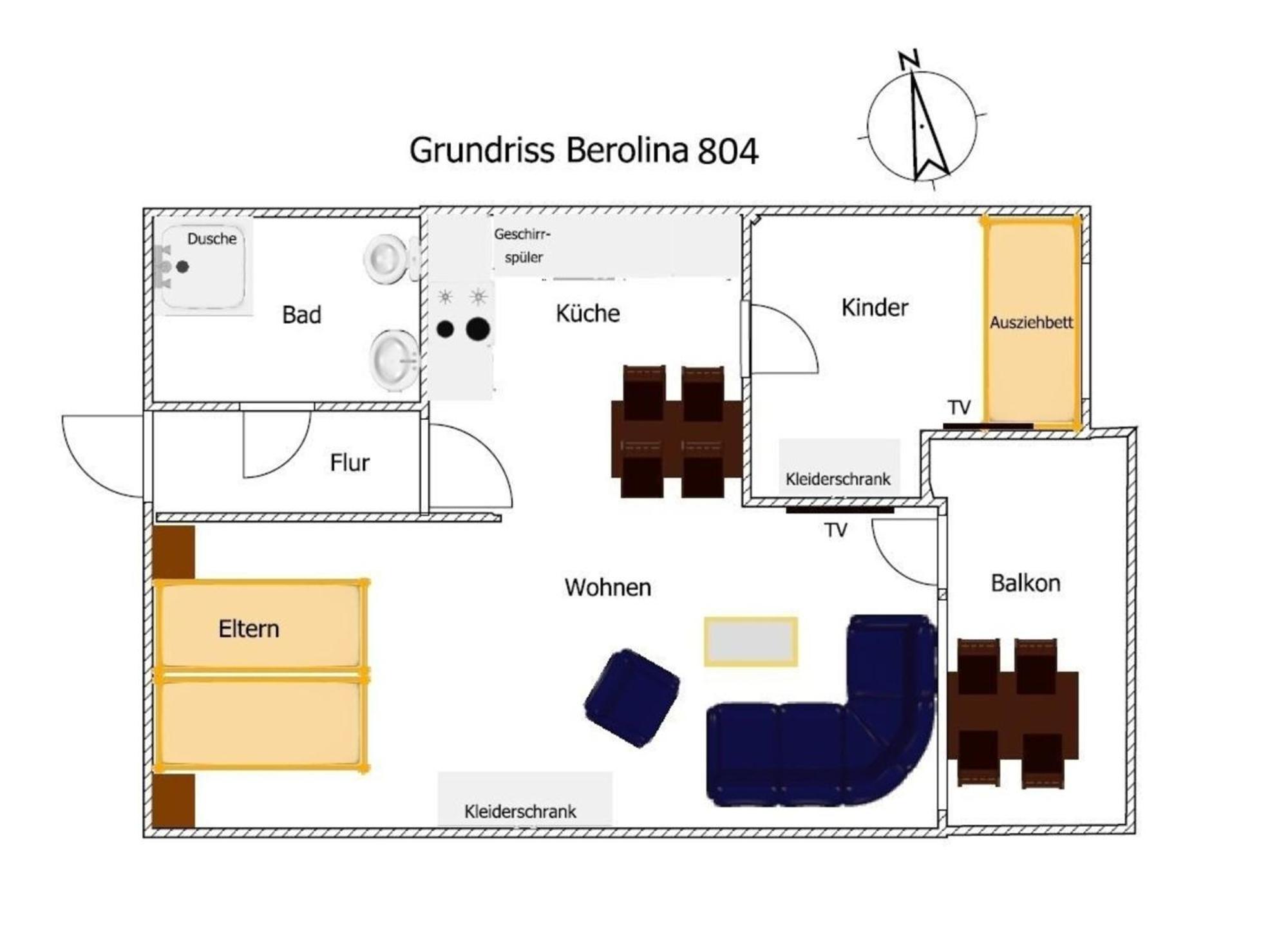 Berolina 804 Penthouse Mit Meerblick Dahme  Kültér fotó